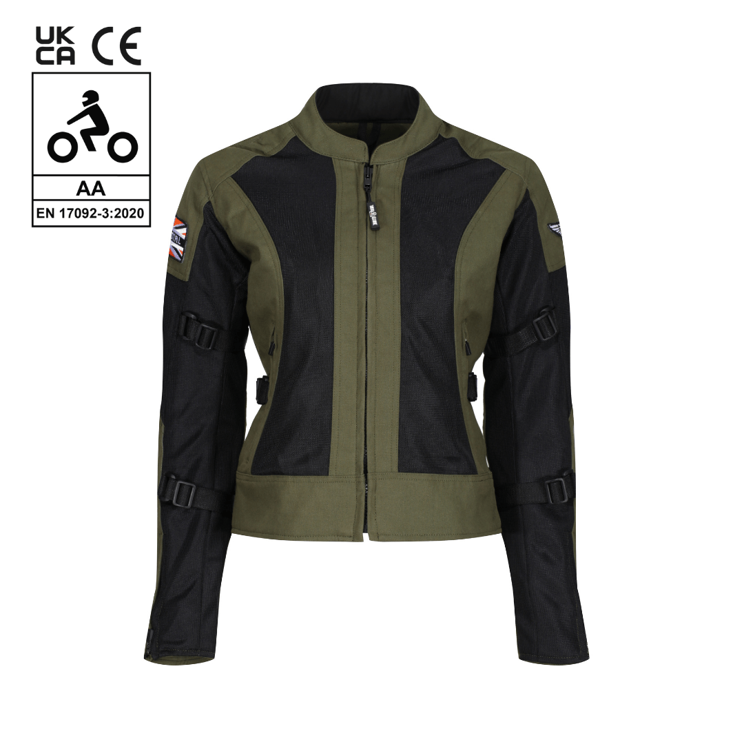 Jodie Jacket (Khaki Green) - available at Veloce Club