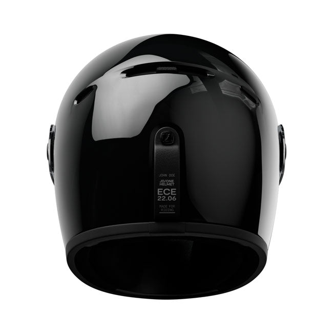 John Doe JD/ONE Signature Helmet Glossy Black