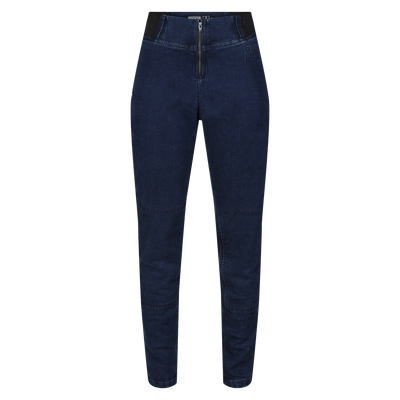 MotoGirl Julia Jeggings in blue available at Veloce Club