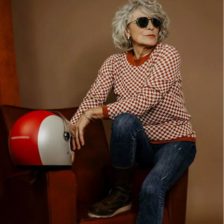 Wildust Sisters Classic Vintage Racing Sweatshirt - Rust | Veloce Club