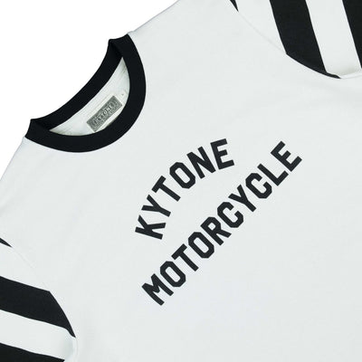 Kytone Bee Crew Sweatshirt White - available at Veloce Club