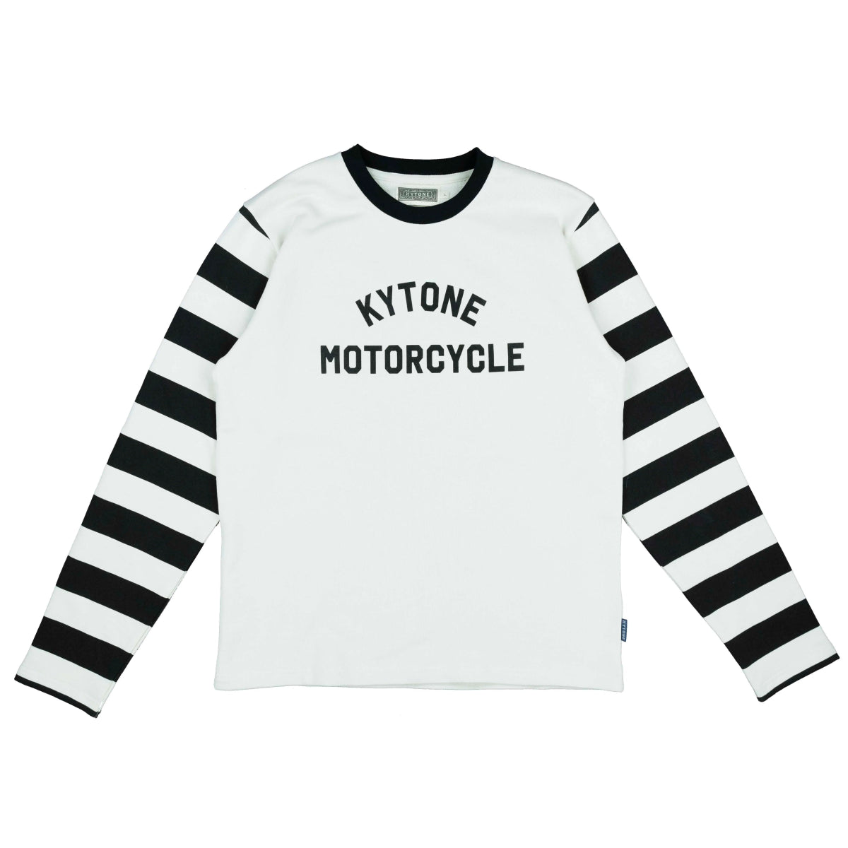 Kytone Bee Crew Sweatshirt White - available at Veloce Club