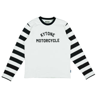 Kytone Bee Crew Sweatshirt White - available at Veloce Club