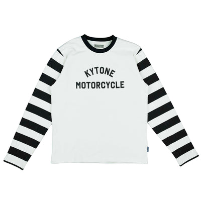Kytone Bee Crew Sweatshirt White - available at Veloce Club