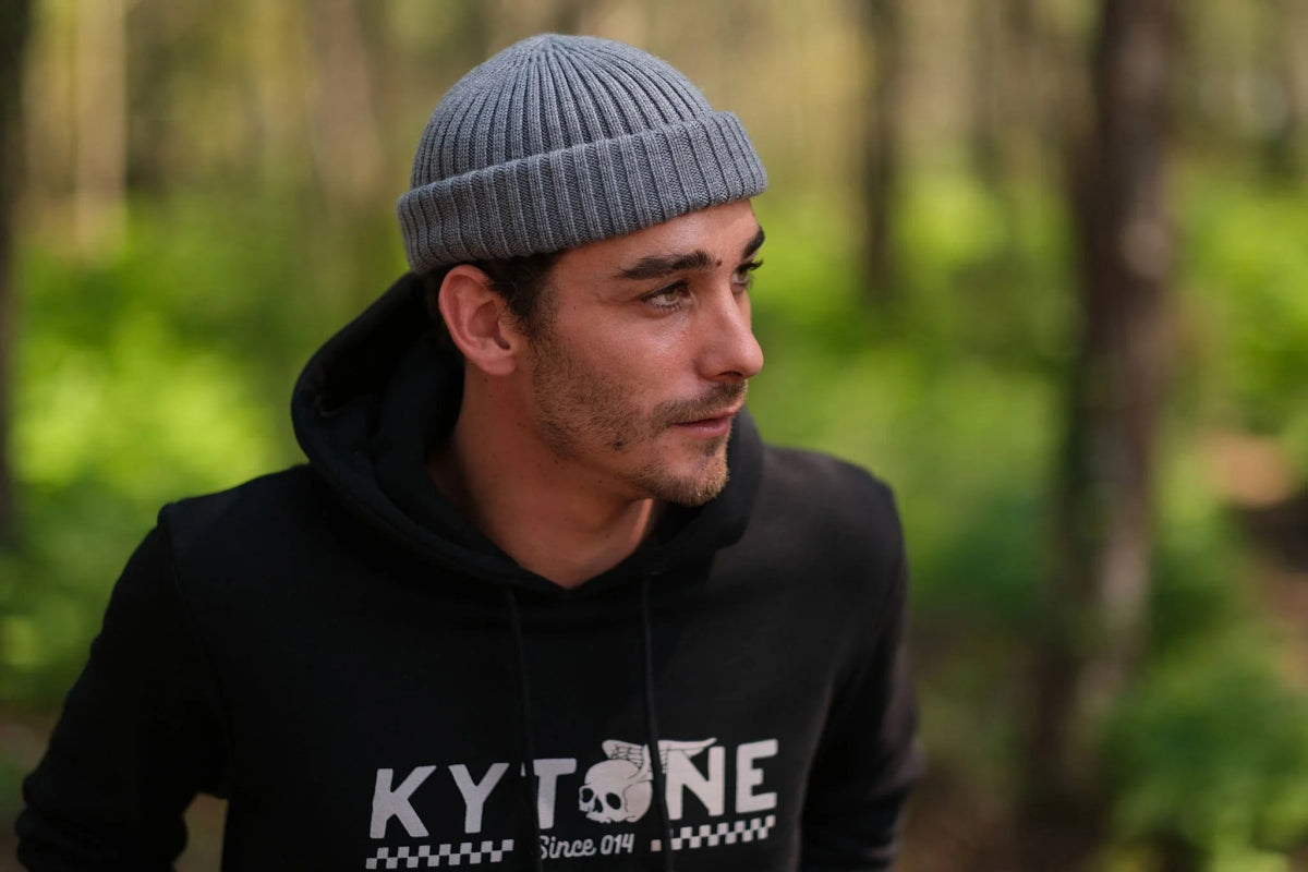 Kytone Ben Merino Wool Beanie - Grey | Veloce Club 