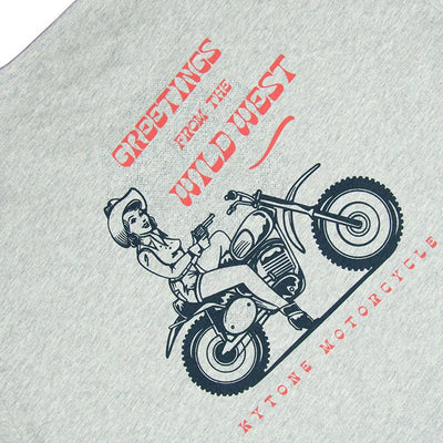 Kytone Bronco T-shirt in Grey - available at Veloce Club