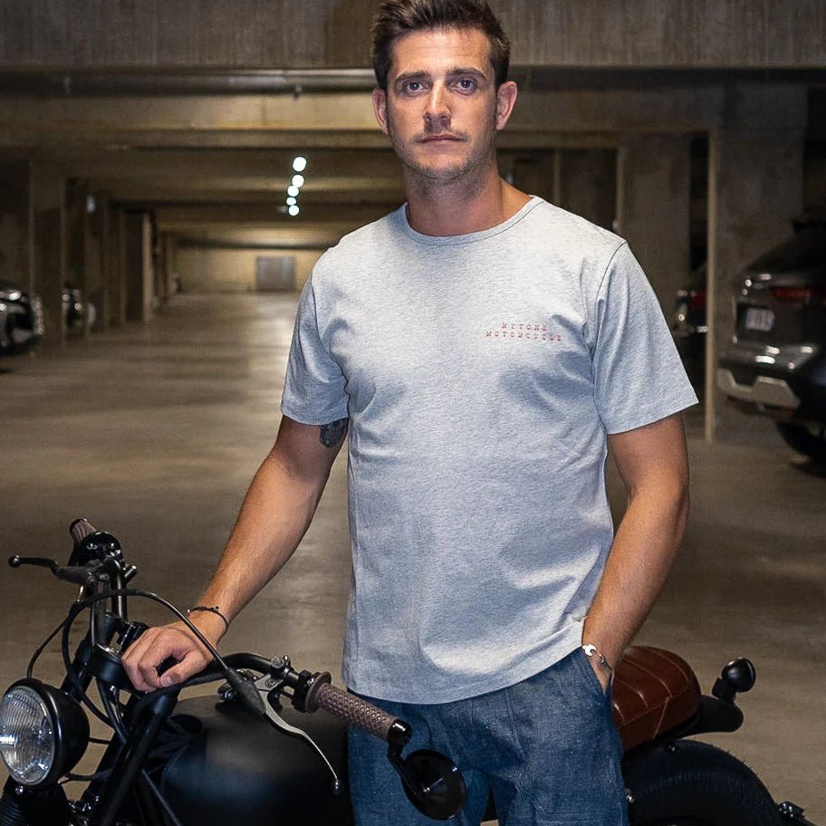 Kytone Bronco T-shirt in Grey - available at Veloce Club
