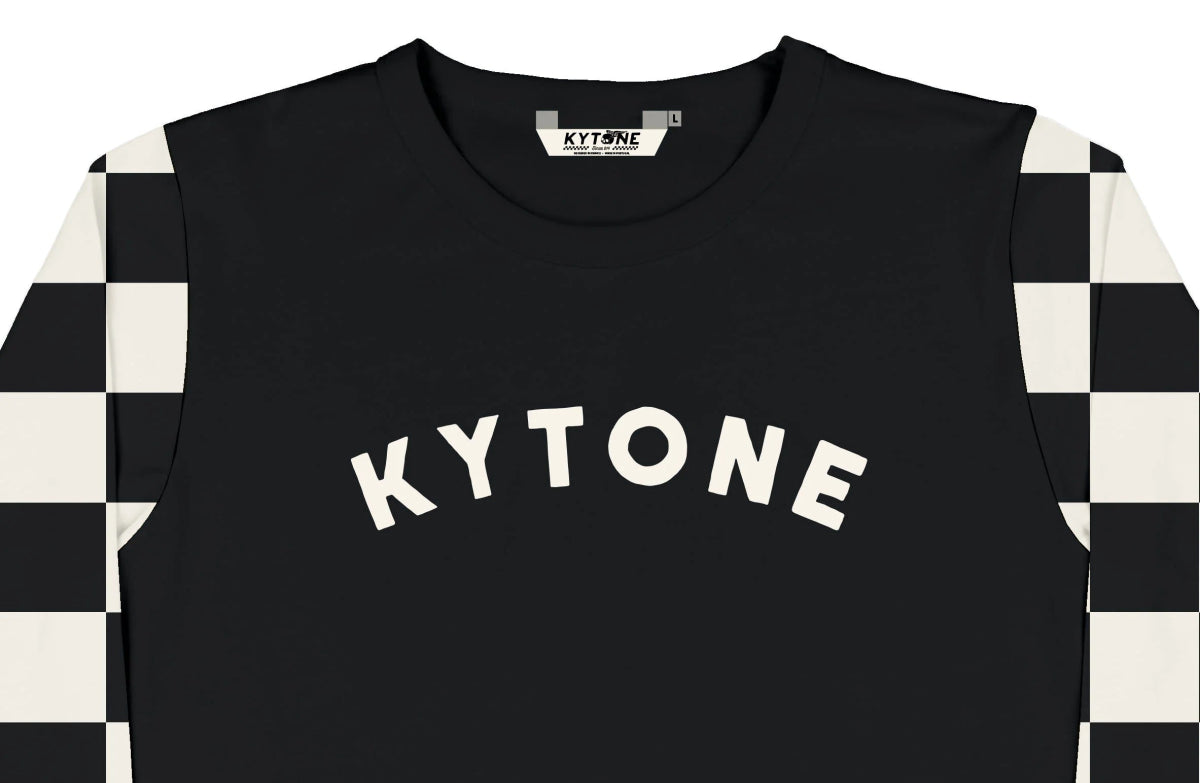 Kytone Checker Raglan Long Sleeve | Veloce Club