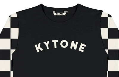 Kytone Checker Raglan Long Sleeve | Veloce Club