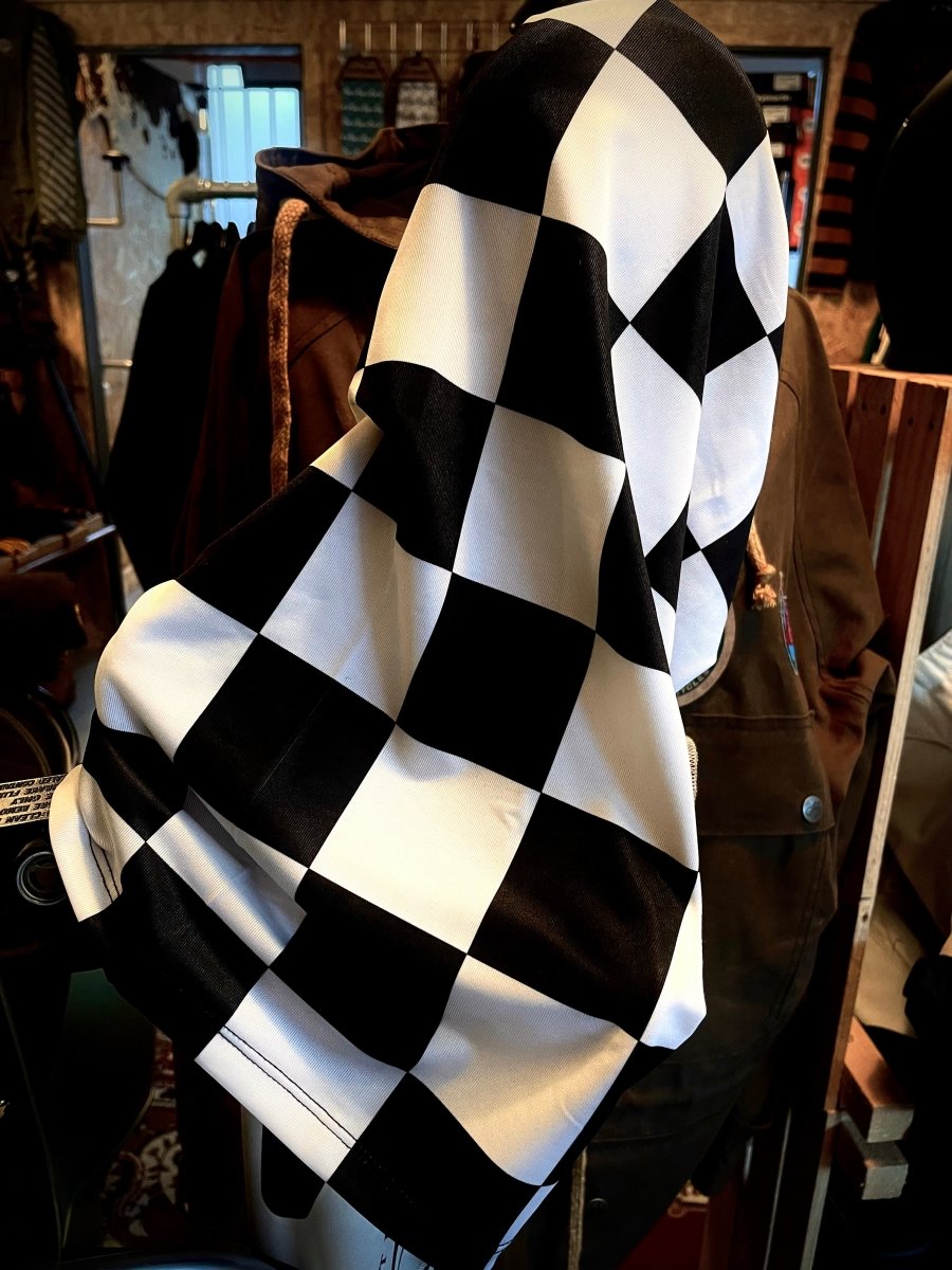 Kytone Checkers Neck tube - Black / White | Veloce Club