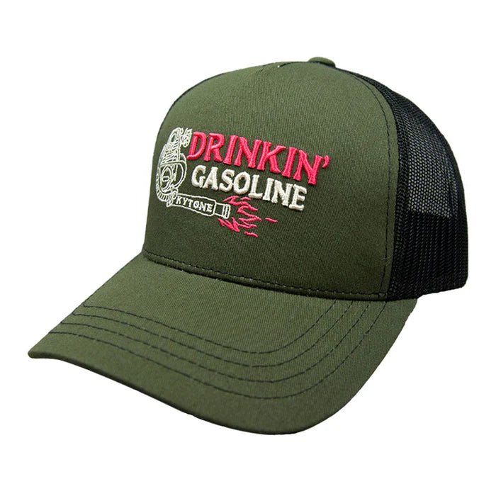 Kytone Drinkin Gasoline Cap - Green | Veloce Club