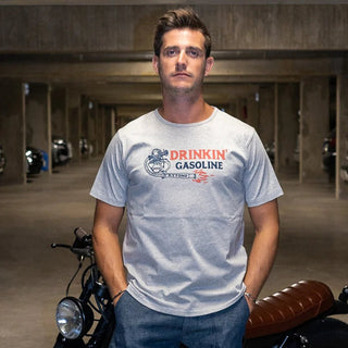 Kytone Gasoline T-shirt in Grey - available at Veloce Club