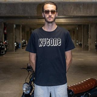 Kytone Metal T-shirt in White - available at Veloce Club
