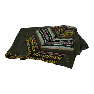 Kytone Pot'cho poncho in green - available at Veloce Club