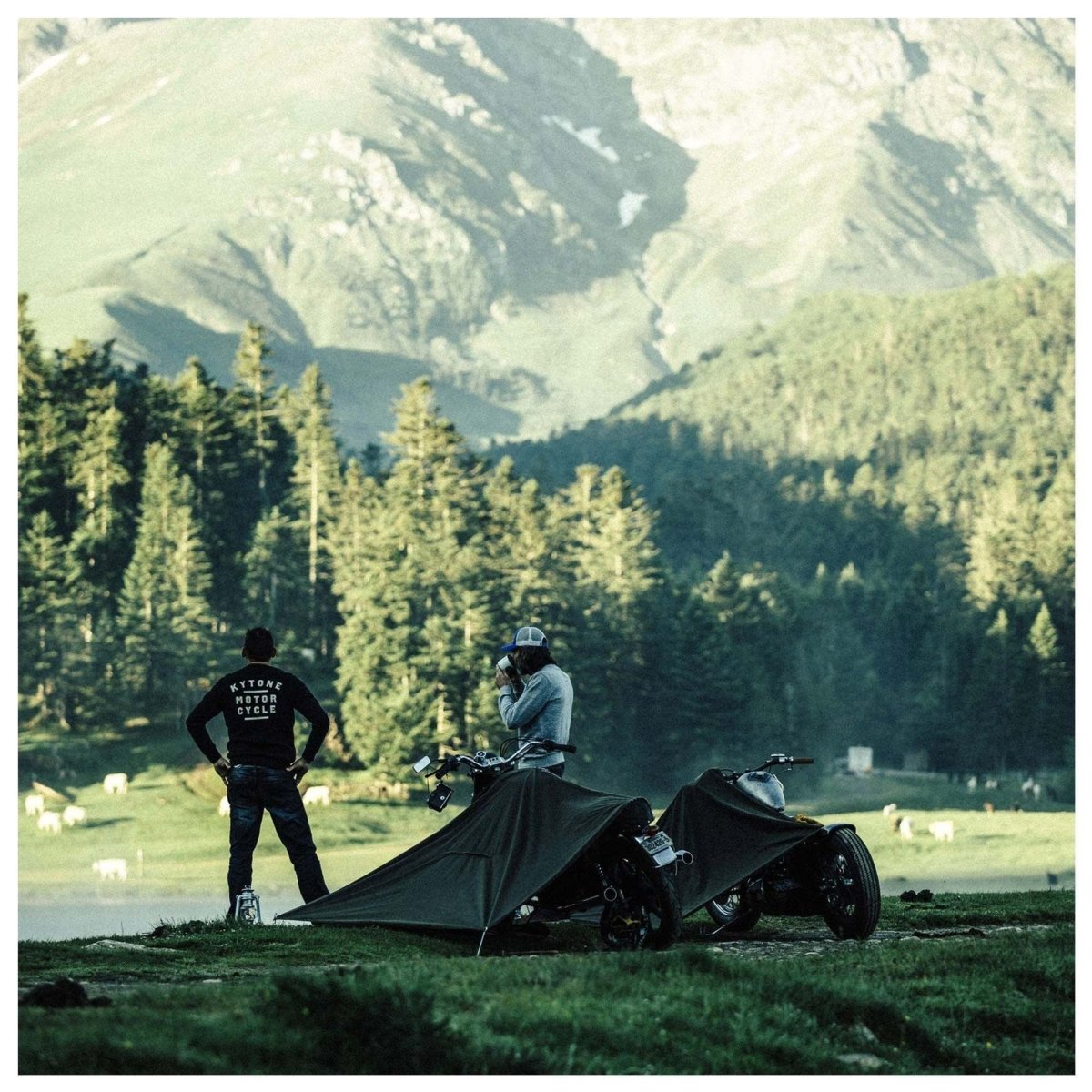 Kytone Pot'cho Poncho - Green | Veloce Club