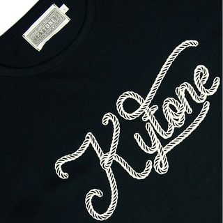 Kytone Rope T-shirt in Black - available at Veloce Club