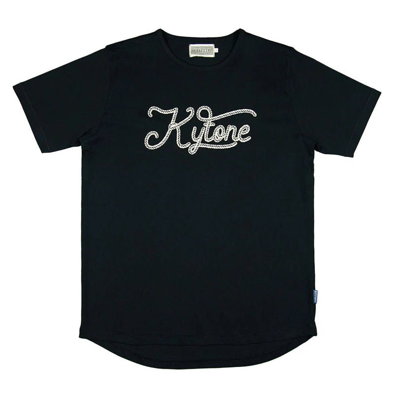 Kytone Rope T-shirt in Black - available at Veloce Club