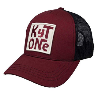 Kytone Stamp cap in Burgundy - available at Veloce Club