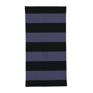 Kytone Stripes Neck tube in Black and Purple - available at Veloce Club