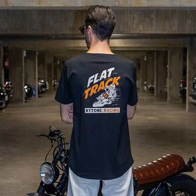 Kytone Tracker T-shirt in black - available at Veloce Club