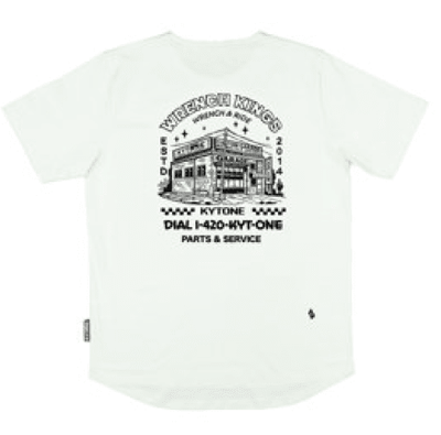 Kytone Wrench Kings T-shirt in Ecru