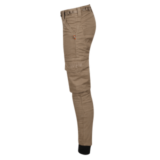 Lara Cargo Beige Trousers - available at Veloce Club