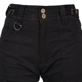Lara Cargo Black Trousers - available at Veloce Club