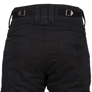 Lara Cargo Black Trousers - available at Veloce Club