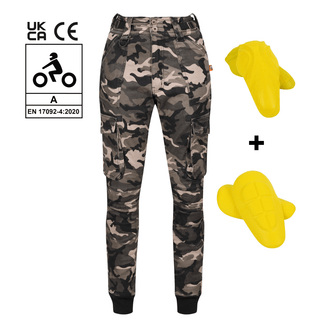 Lara Cargo Camo Trousers - available at Veloce Club