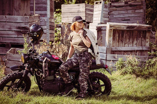 Lara Cargo Camo Trousers - available at Veloce Club
