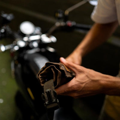 Libertatia Oilskin Tool Roll in Calima