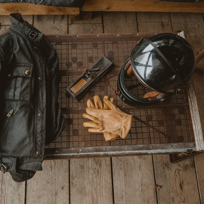 Libertatia Oilskin Tool Roll in Highlands