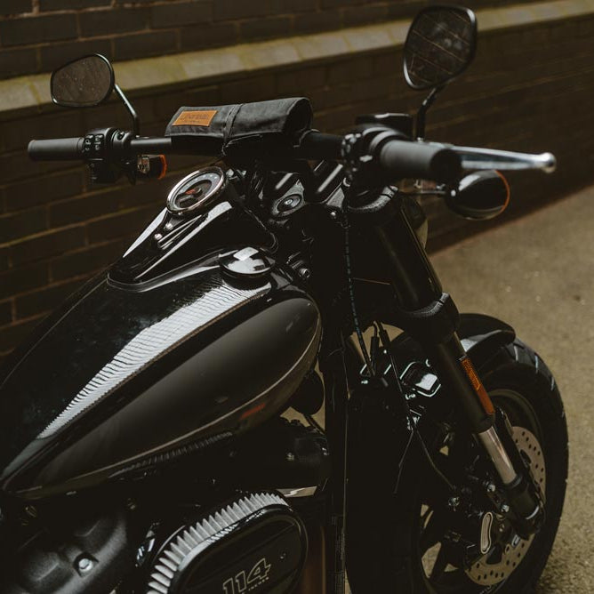 Libertatia Oilskin Tool Roll in Pitch Black