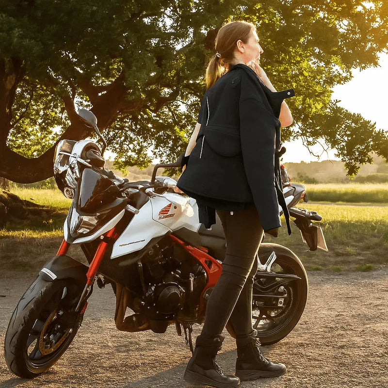 Linda-Jean VEGA Women’s Motorcycle Jacket with Armour