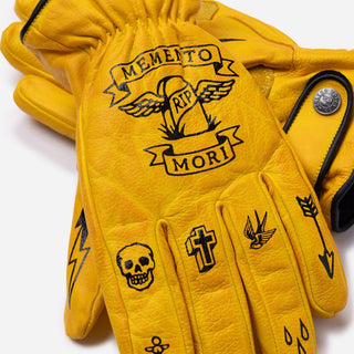 Memento Mori Gloves - available at Veloce Club