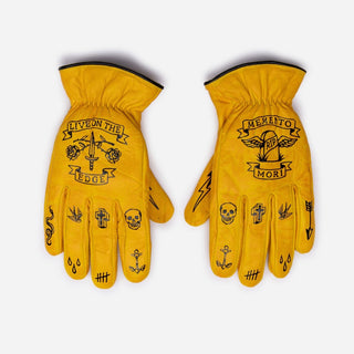 Memento Mori Gloves - available at Veloce Club