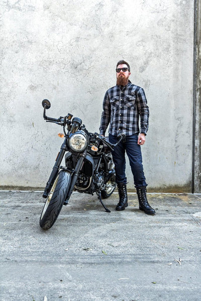 Merlin Axe Riding Shirt Built with Kevlar - available at Veloce Club