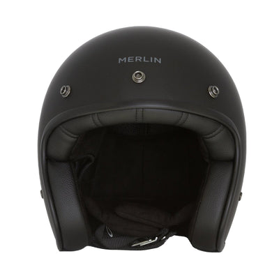 Merlin Blackbird Jet Helmet Matt Black