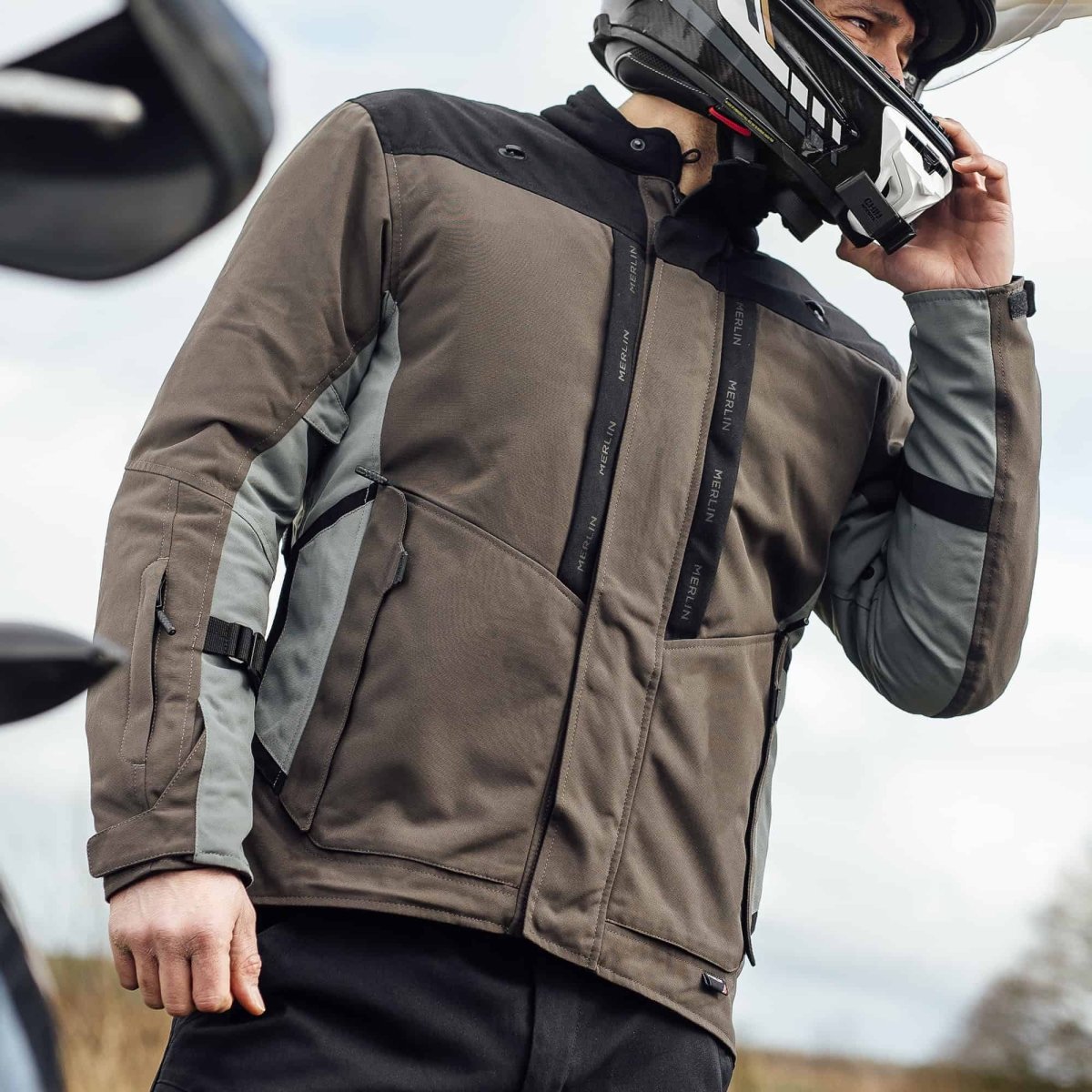 Merlin Bordelands Laminated Jacket Moss