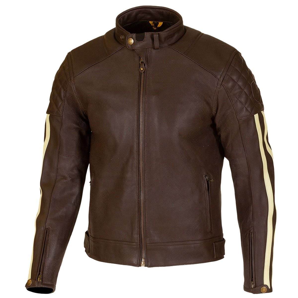 Merlin Icon Leather Jacket Brown | AAA Motorcycle Jacket