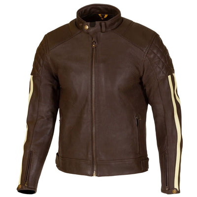 Merlin Icon Leather Jacket Brown | AAA Motorcycle Jacket
