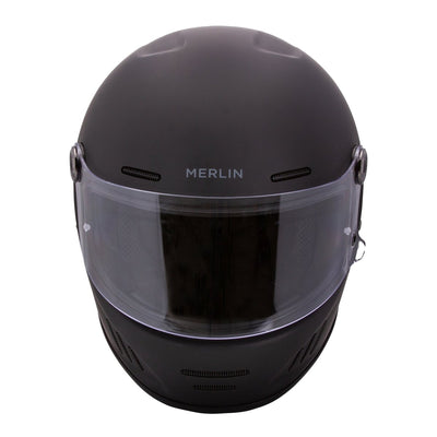Merlin Revival Vintage Helmet Matt Black