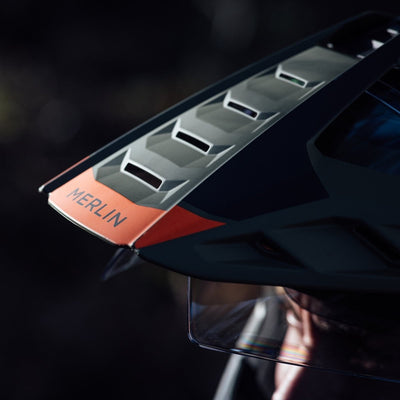 Merlin Torres Adventure Helmet in Block Matt Green