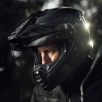 Merlin Torres Adventure Helmet in Gloss Black