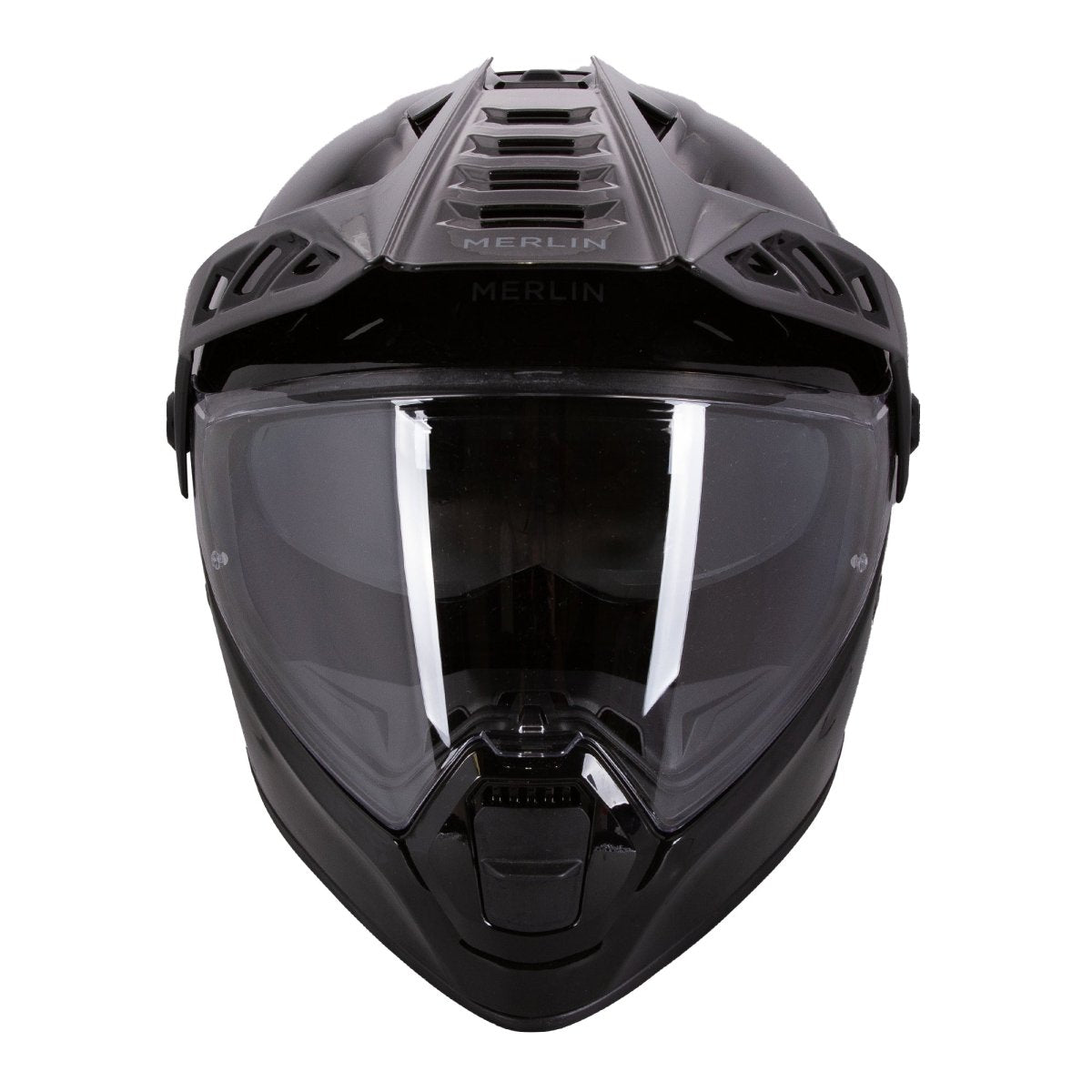 Merlin Torres Adventure Helmet in Gloss Black