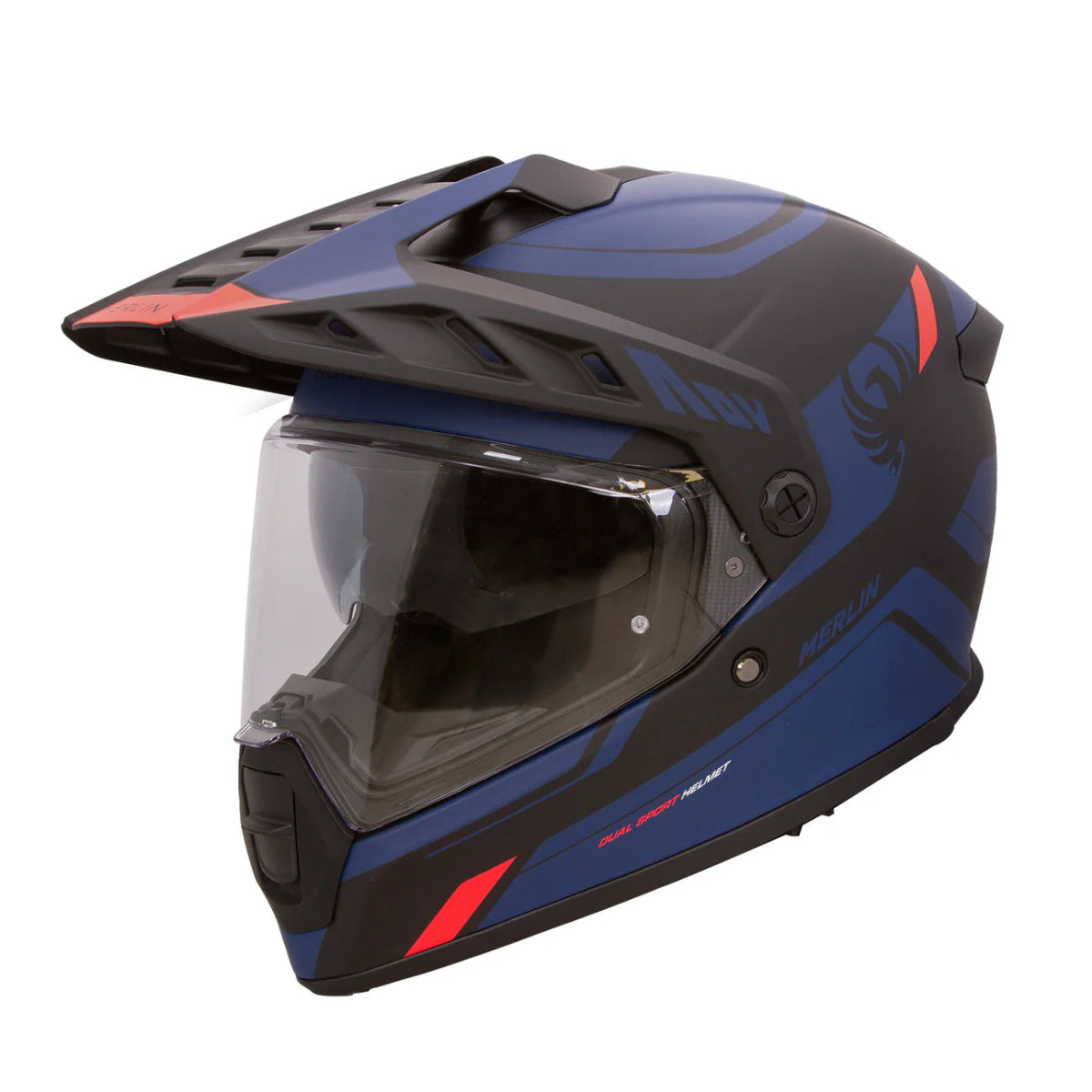 Merlin Torres Adventure Helmet Matt Blue - available at Veloce Club