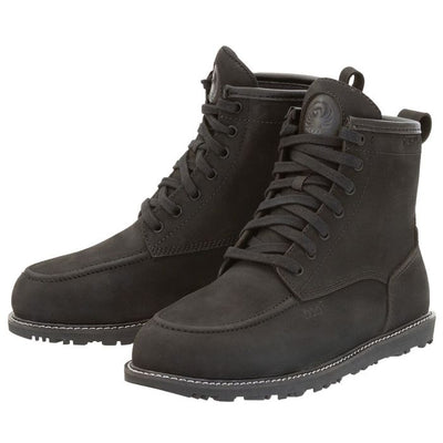 Merlin Worker Moc Toe Waterproof Boot Black