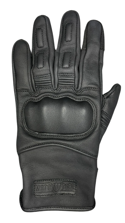 MotoGirl Bessie Gloves in Black
