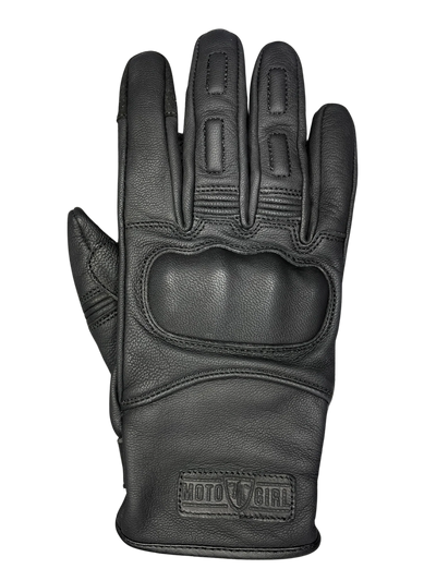 MotoGirl Bessie Gloves in Black