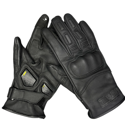 MotoGirl Bessie Gloves in Black